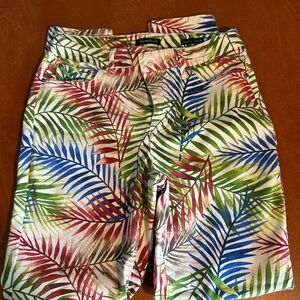 Needle & Cloth skinny ankle tropical pattern pants, 10, EUC